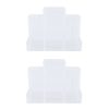 Bathroom Organizers * | Kenney Storage Made Simple Bathroom Countertop Hair Care Center Organizer Set Of 2 In Clear