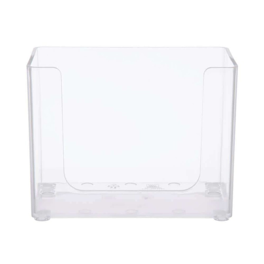 Bathroom Organizers * | Kenney Storage Made Simple Drawer Organizer Bin In Clear (2-Pack)