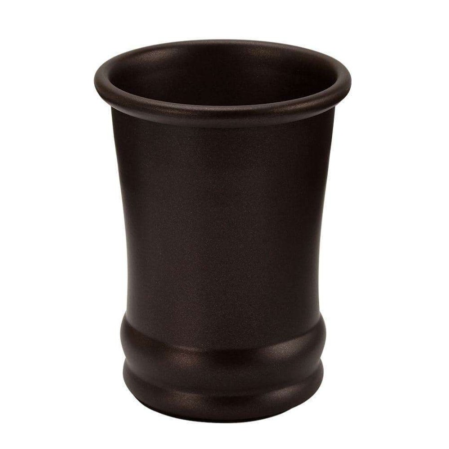 Bathroom Decor * | Interdesign Olivia Tumbler In Bronze