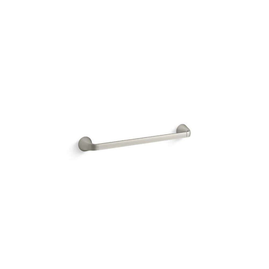 Bathroom Hardware * | Kohler Cursiva 18 In. Towel Bar In Vibrant Brushed Nickel