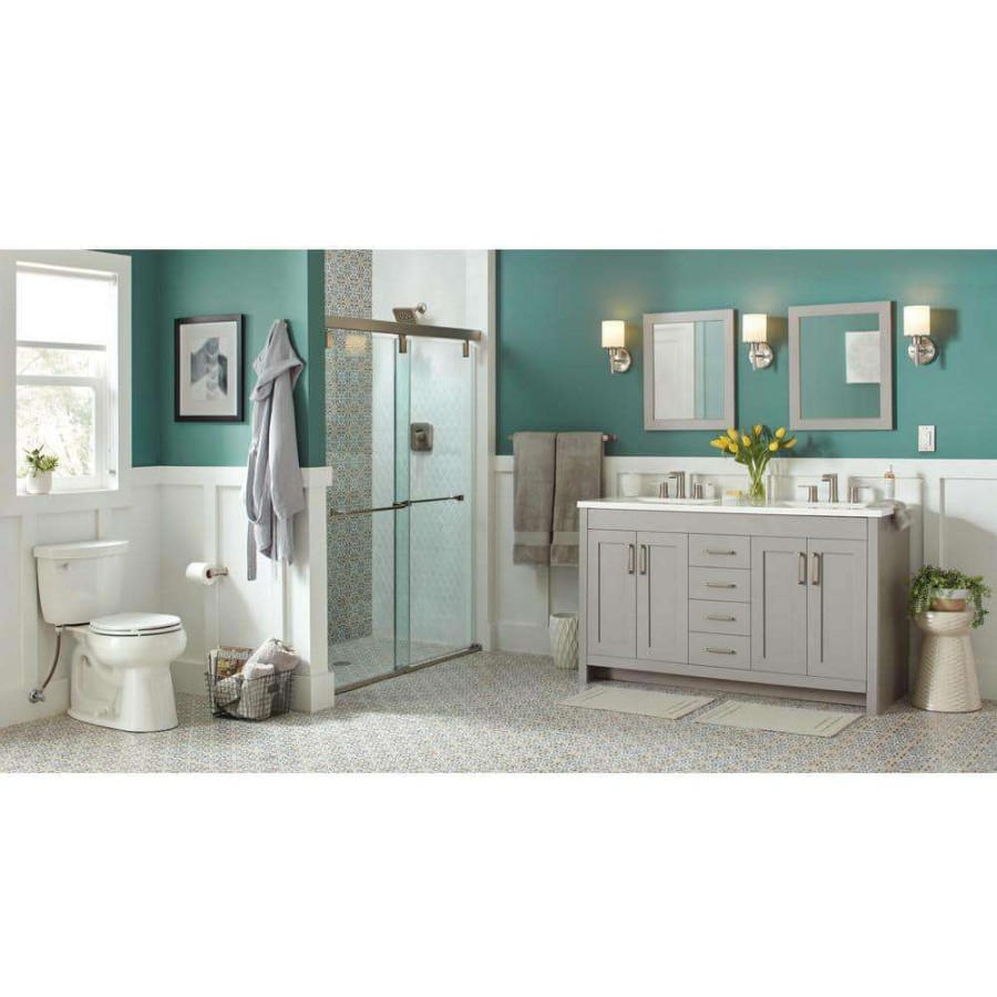 Bathroom Hardware * | Moen Genta Lx 24 In. Towel Bar In Brushed Nickel