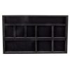 Bathroom Organizers * | Simplyneu 14 In. X 24 In. Black Jewelry Tray