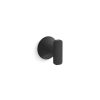 Bathroom Hardware * | Kohler Cursiva Robe Hook In Matte Black