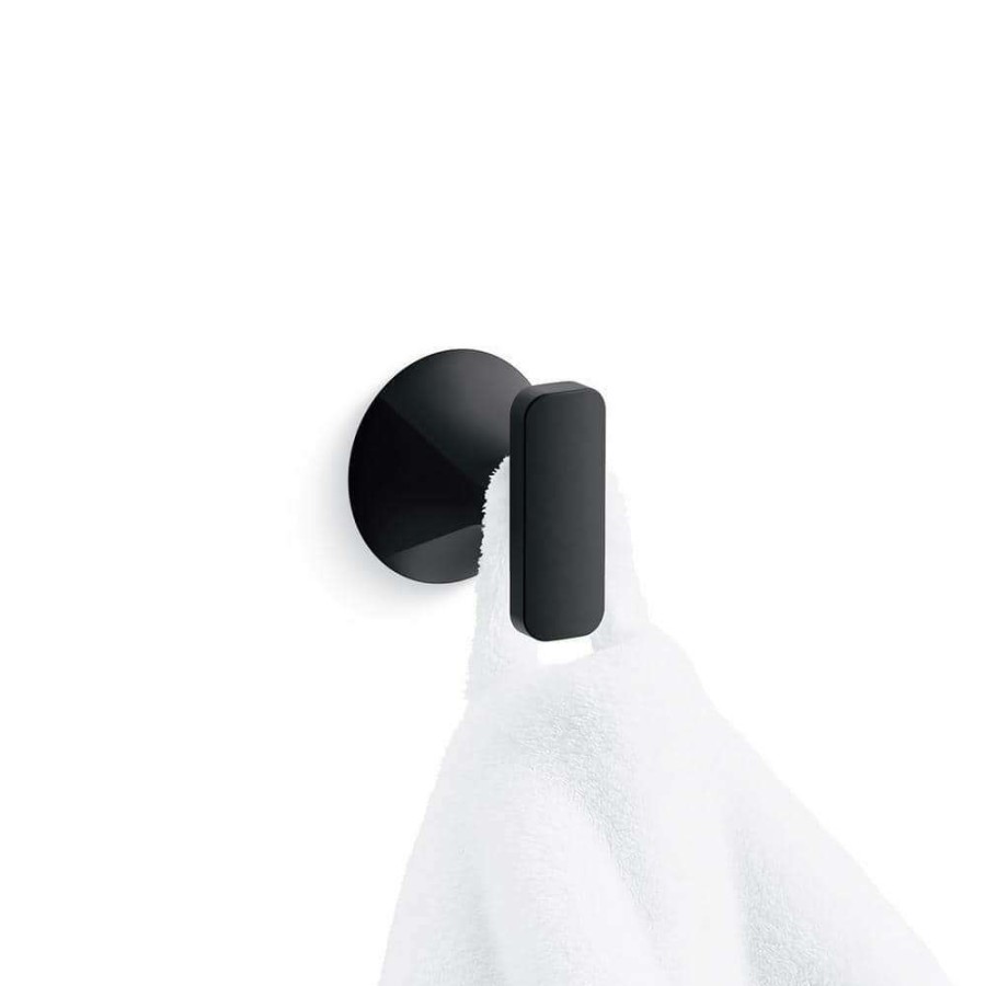 Bathroom Hardware * | Kohler Cursiva Robe Hook In Matte Black