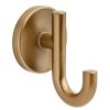 Bathroom Hardware * | Delta Trinsic Double Towel Hook In Champagne Bronze