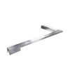 Bathtub Accessories * | Dreamline L-Bar Support Brackets For 10 Mm (3/8 In.) Glass In Chrome (2-Pack)