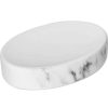 Bathroom Decor * | Unbranded Marble Collection Bath Soap Dish Cup Dolomite White