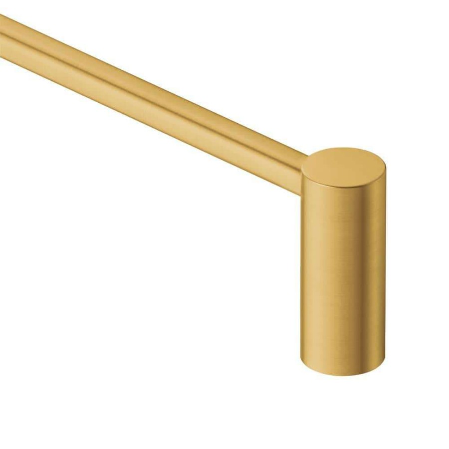 Bathroom Hardware * | Moen Align 24 In. Towel Bar In Brushed Gold