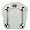 Bathroom Scales * | Home Basics Glass Bathroom Digital Scale