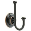 Bathroom Hardware * | Delta Porter Double Towel Hook In Oil Rubbed Bronze