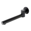 Bathtub Accessories * | Alfi Brand 9.75 In. Wall-Mount Bath Spout With Foldable Ability In Black Matte