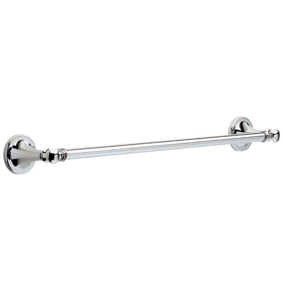 Bathroom Hardware * | Delta Silverton 24 In. Towel Bar In Polished Chrome