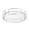 Bathroom Organizers * | Home Details Modern Round Design Mirror Vanity Tray