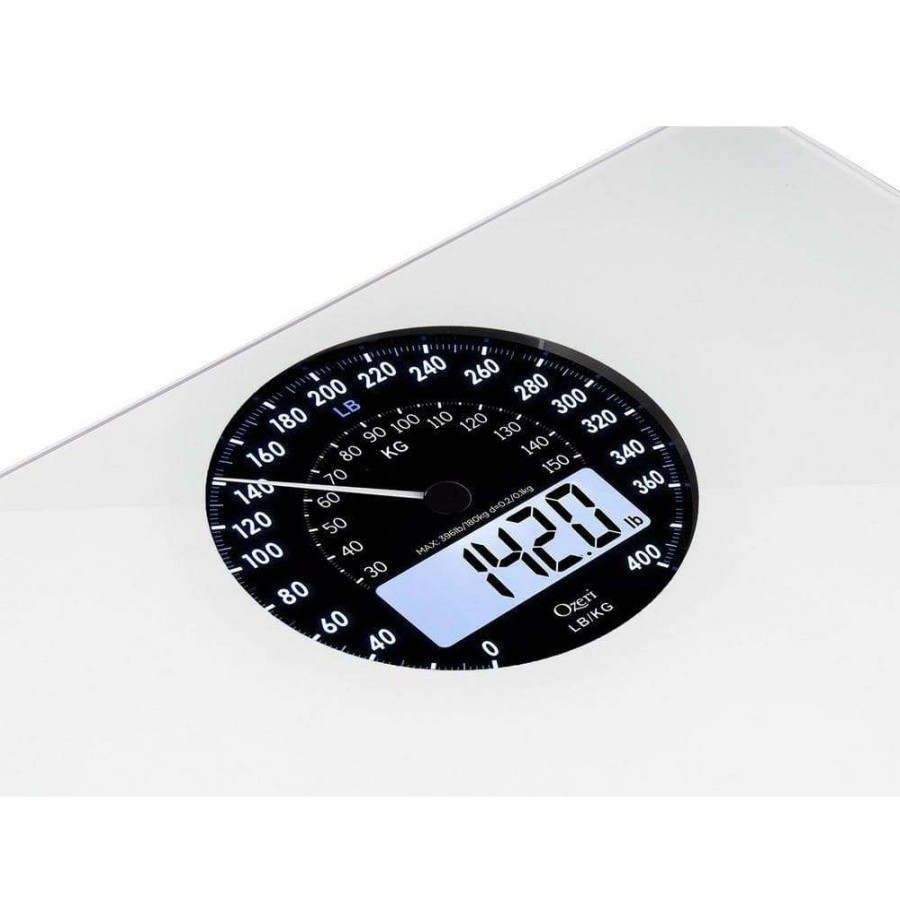 Bathroom Scales * | Ozeri Rev Digital Bathroom Scale With Electro-Mechanical Weight Dial