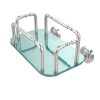 Bathroom Organizers * | Allied Brass Waverly Place Wall Mounted Guest Towel Holder In Polished Chrome