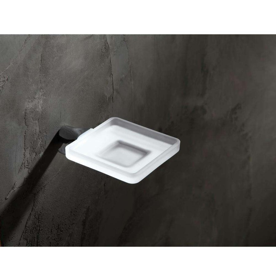 Bathroom Decor * | Anzzi Essence Series Soap Dish In Polished Chrome