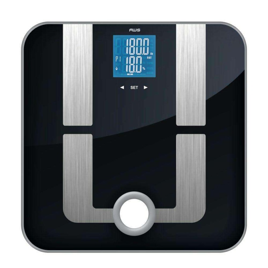 Bathroom Scales * | American Weigh Scales Mercury Pro Digital Body Composition Bathroom Scale