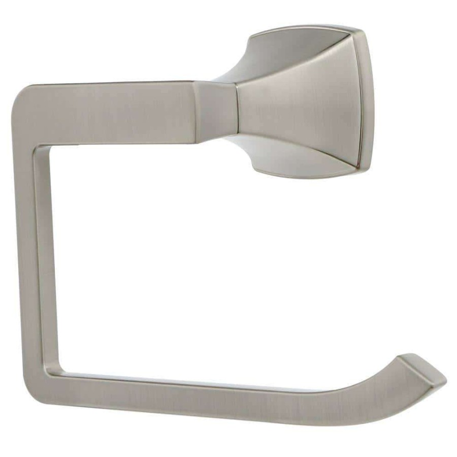 Bathroom Hardware * | Pfister Venturi Towel Ring In Spot Defense Brushed Nickel