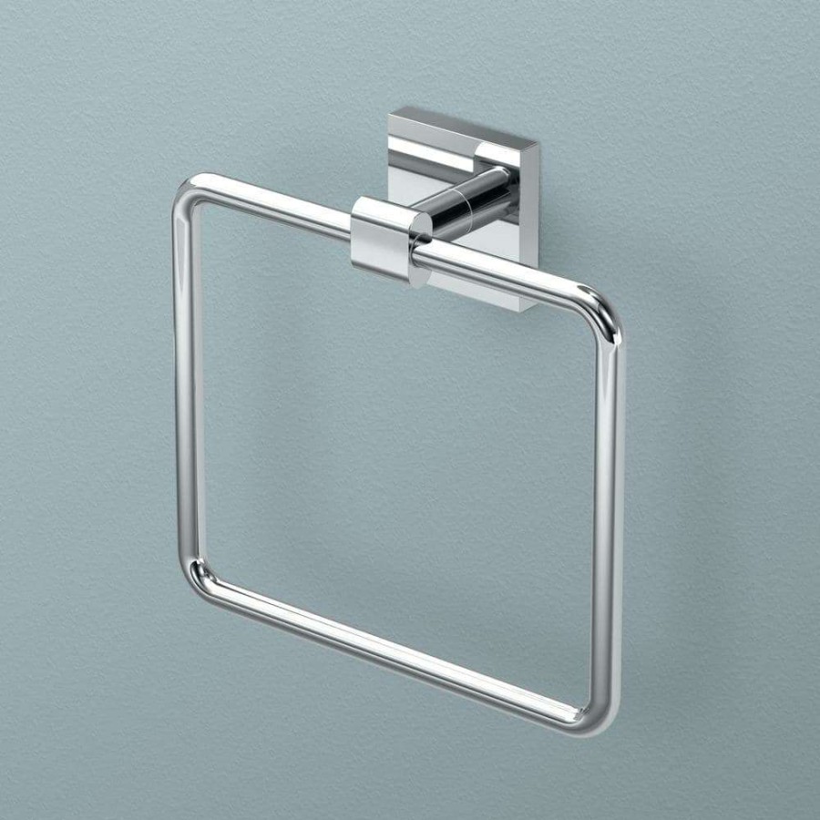 Bathroom Hardware * | Gatco Form Towel Ring In Chrome