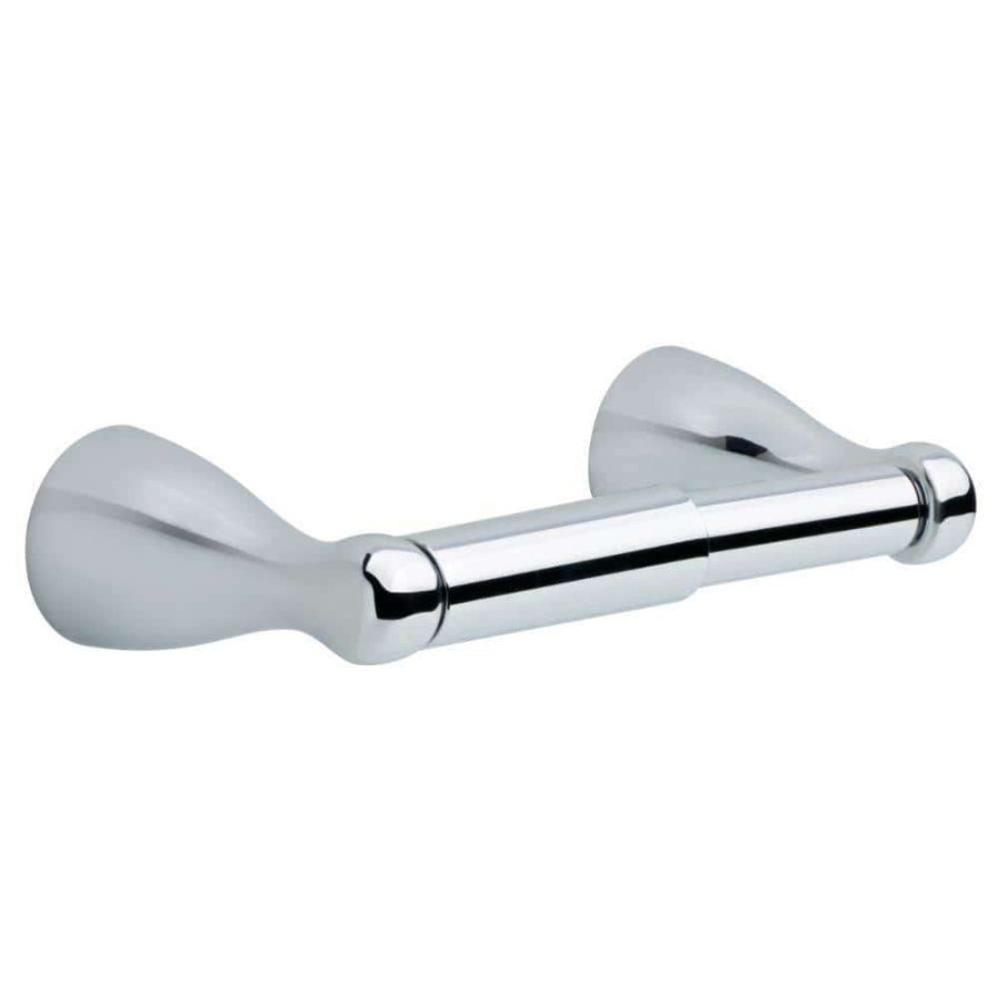 Bathroom Hardware * | Delta Foundations Toilet Paper Holder In Chrome