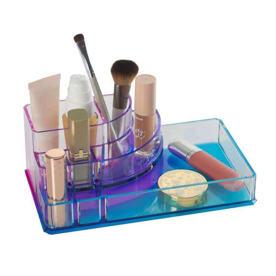 Bathroom Organizers * | Simplify 8-Section Cosmetic And Jewelry Holder In Ombre