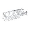 Bathroom Decor * | Modona Large 11 In. Stainless Steel Wall Mounted Soap And Bottle Basket In Polished Chrome