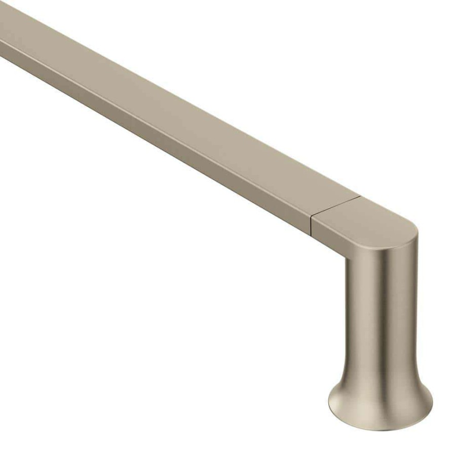 Bathroom Hardware * | Moen Genta Lx 18 In. Towel Bar In Brushed Nickel