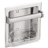 Bathroom Decor * | Moen Recessed Soap Holder And Utility Bar In Chrome