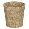 Bathroom Decor * | Household Essentials Natural Seagrass Waste Basket