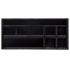 Bathroom Organizers * | Simplyneu 14 In. X 30 In. Black Jewelry Tray