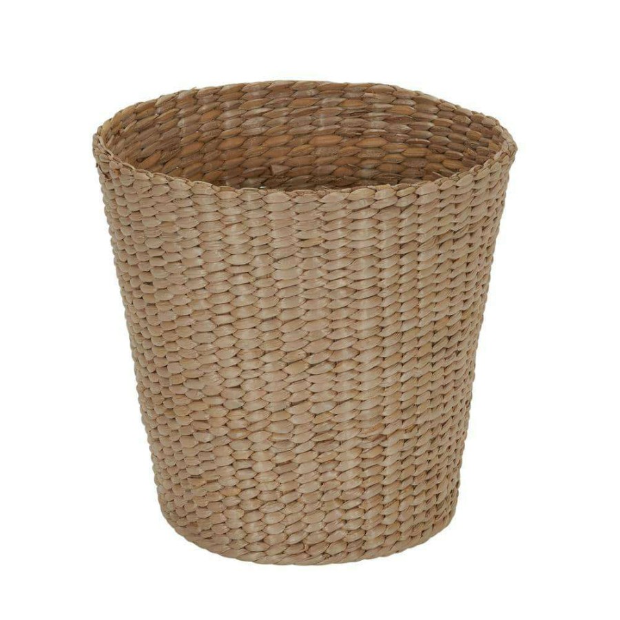 Bathroom Decor * | Household Essentials Flexible Wicker Waste Basket