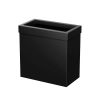 Bathroom Decor * | Gatco Modern Waste Can Rectangle In Matte Black