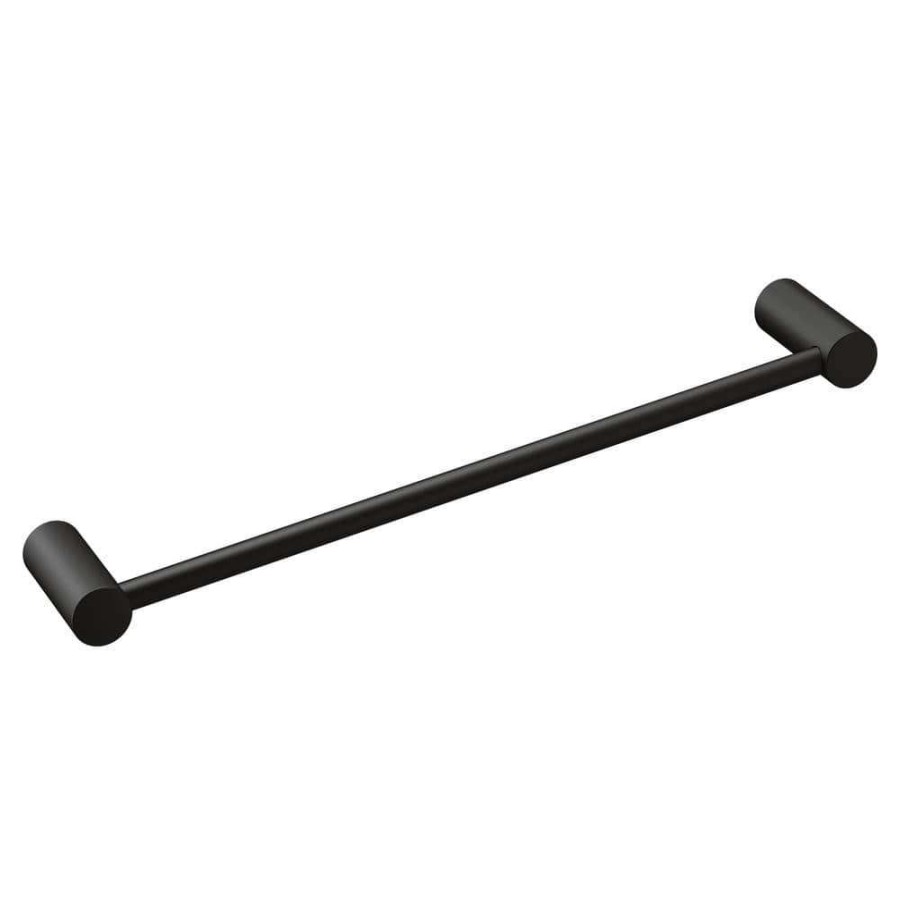 Bathroom Hardware * | Moen Align 24 In. Towel Bar In Matte Black