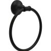 Bathroom Hardware * | Delta Chamberlain Towel Ring In Matte Black