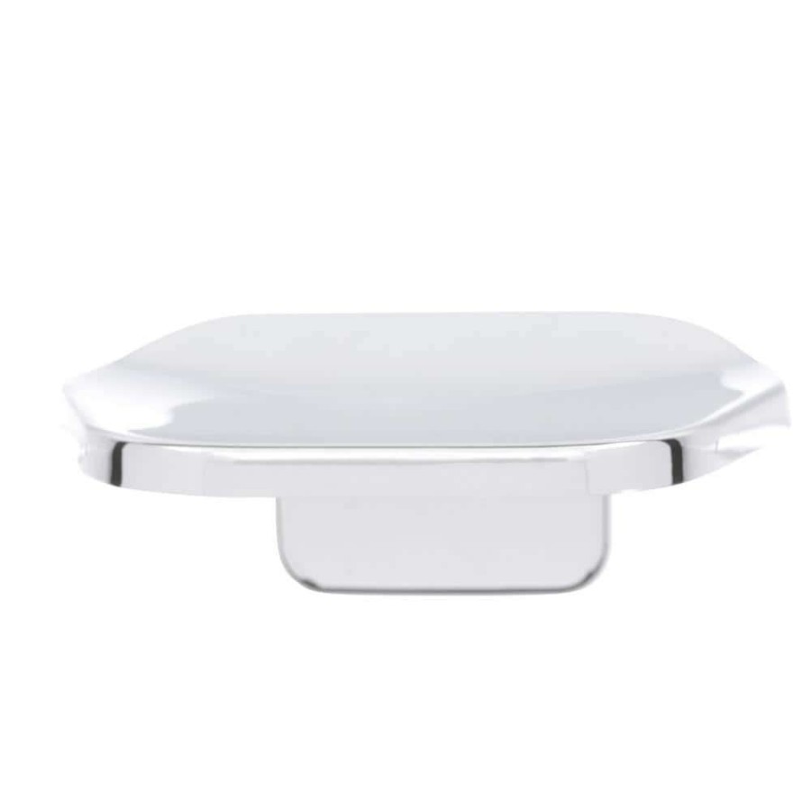 Bathroom Decor * | Franklin Brass Futura Wall-Mounted Soap Dish In Chrome