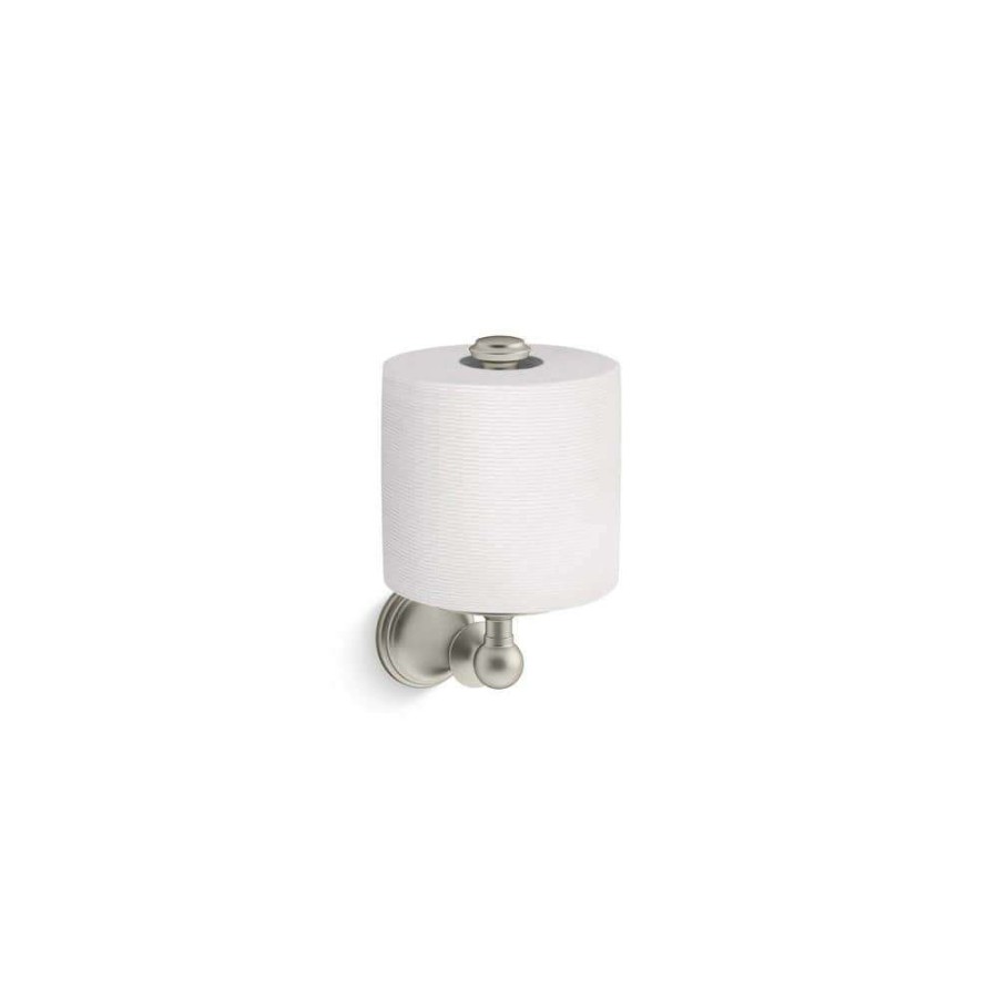 Bathroom Hardware * | Kohler Capilano Toilet Paper Holder In Vibrant Brushed Nickel