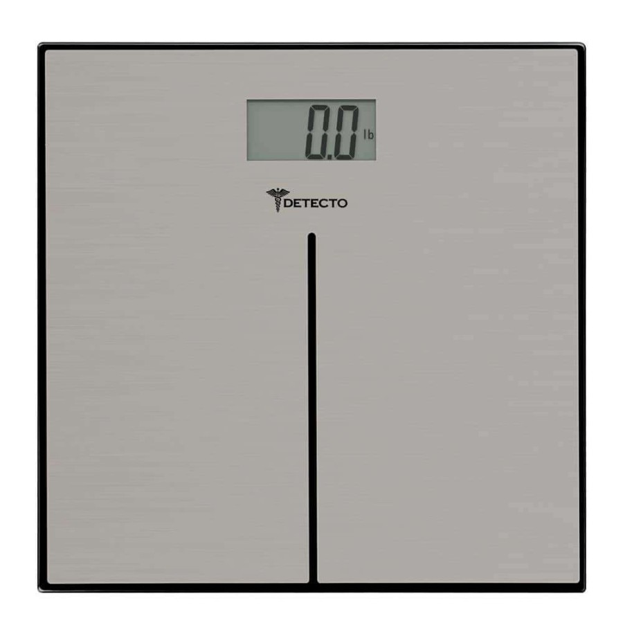 Bathroom Scales * | Detecto Stainless Steel Digital Scale