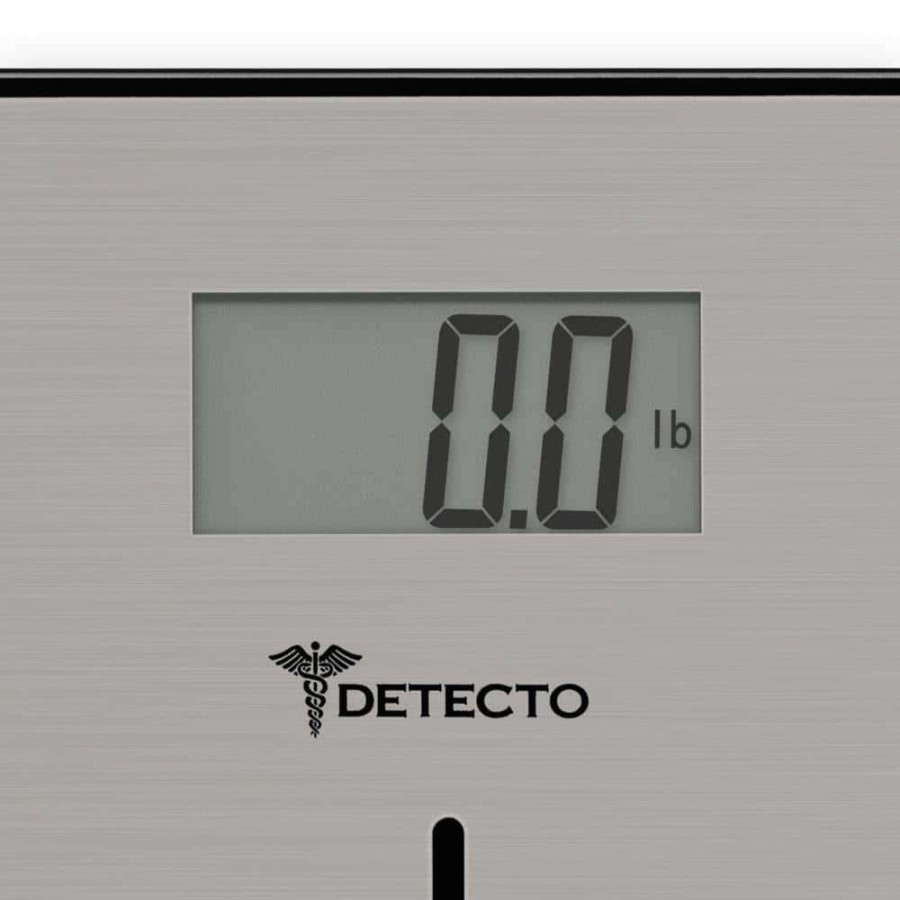 Bathroom Scales * | Detecto Stainless Steel Digital Scale