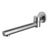 Bathtub Accessories * | Alfi Brand 9.75 In. Wall-Mount Bath Spout With Foldable Ability In Polished Chrome