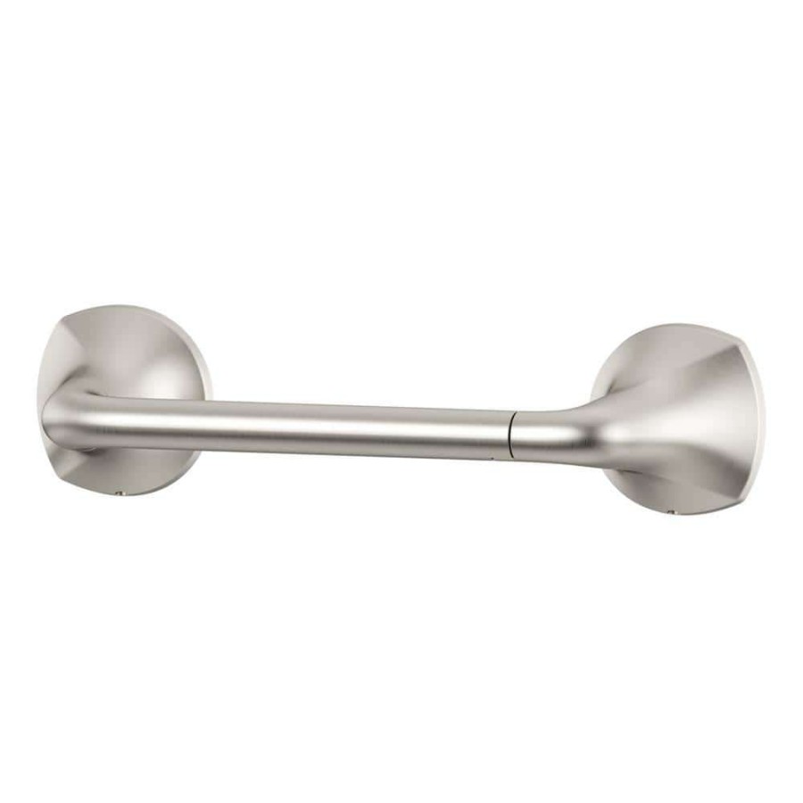 Bathroom Hardware * | Pfister Ladera Toilet Paper Holder In Spot Defense Brushed Nickel