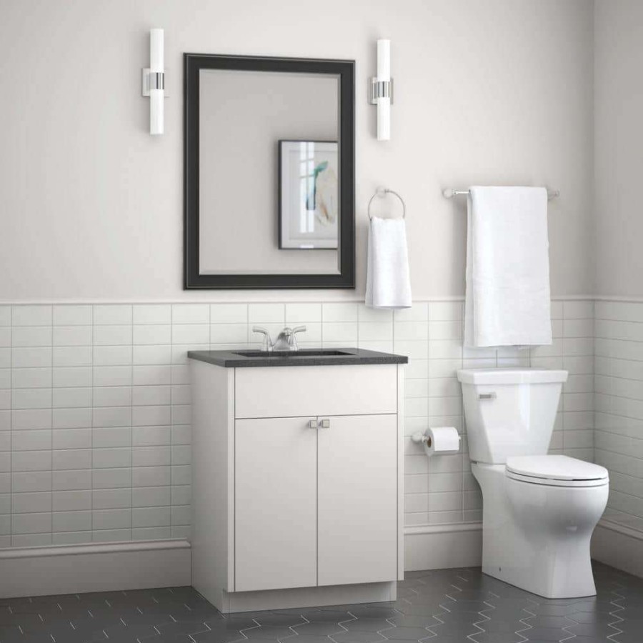 Bathroom Hardware * | Delta Foundations 3-Piece Bath Hardware Set In Chrome With Towel Ring Toilet Paper Holder And 18 In. Towel Bar