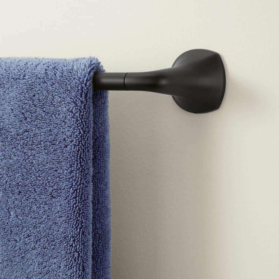 Bathroom Hardware * | Pfister Ladera 24 In. Towel Bar In Matte Black