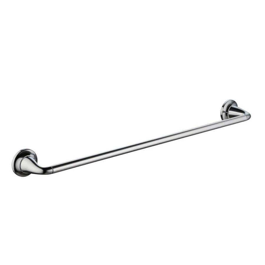 Bathroom Hardware * | Glacier Bay Constructor 24 In. Towel Bar In Chrome