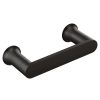 Bathroom Hardware * | Moen Genta Lx Pivoting Toilet Paper Holder In Matte Black