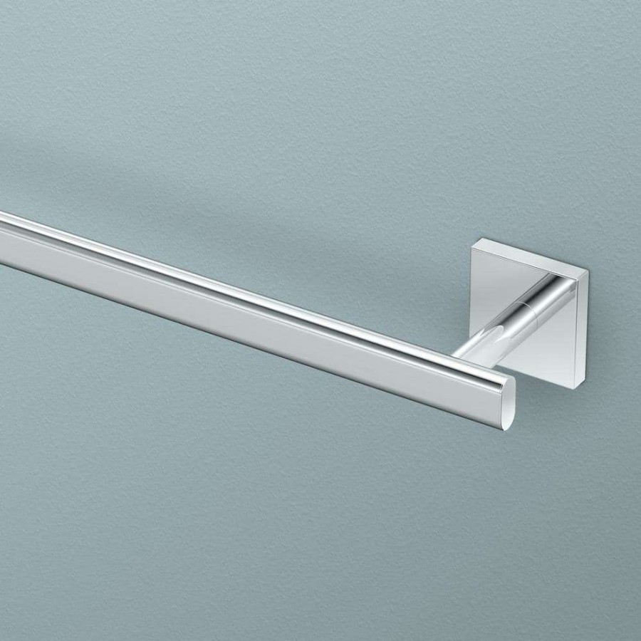 Bathroom Hardware * | Gatco Form 24 In. Towel Bar In Chrome