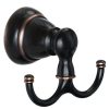 Bathroom Hardware * | Moen Banbury Double Robe Hook In Mediterranean Bronze