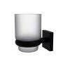 Bathroom Decor * | Allied Brass Montero Collection Wall Mounted Tumbler Holder In Matte Black