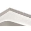 Bathtub Accessories * | Hydro Systems 3-Side Integral Tile Flange In White