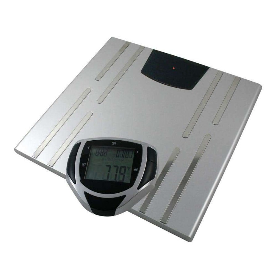 Bathroom Scales * | American Weigh Scales Digital Body Composition Bathroom Scale In Gray