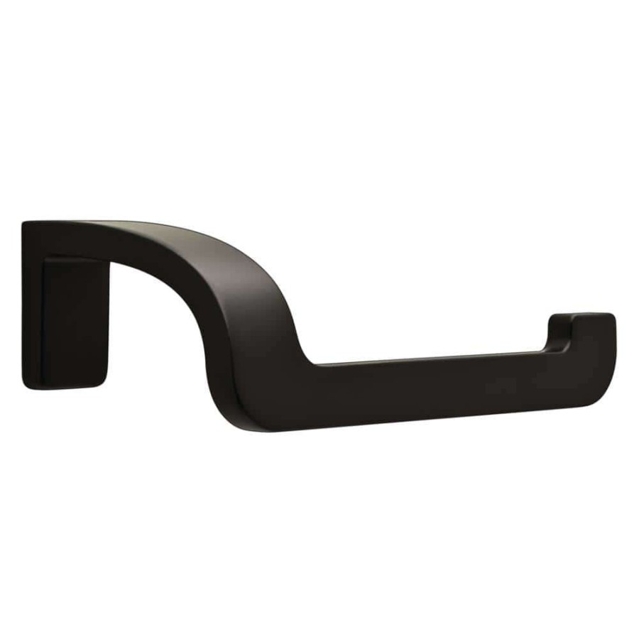 Bathroom Hardware * | Delta Annalisa Toilet Paper Holder In Matte Black